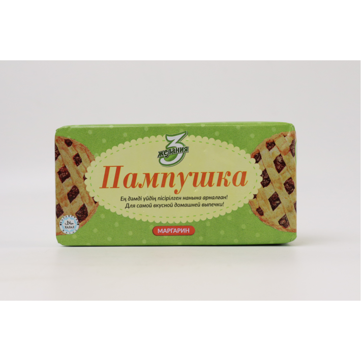 Маргарин 3 Желания пампушка 180 г