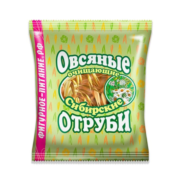 Отруби сибирские овсяные очищающие 200 г