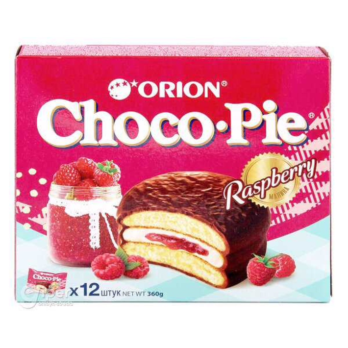 CHOCO PIE RASPBERRY МАЛИНА 360ГР