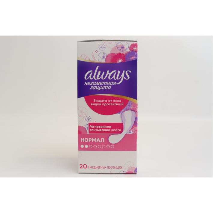 Ежедневные гигиенические прокладки Always 20 шт