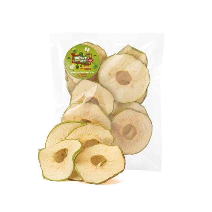 ФРУКТОВЫЕ ЧИПСЫ ЗЕЛЕНОЕ ЯБЛОКО ФРУКТ ПРОДУКТ П/ПАКЕТ 1*30ГР