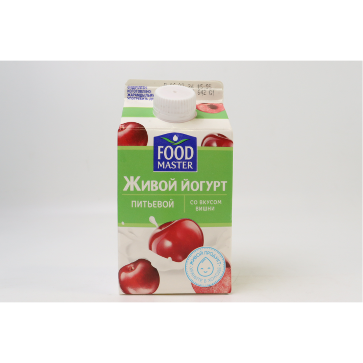 Йогурт питьевое Food Master вишня 2% 450 г