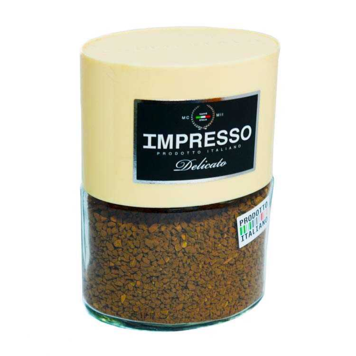 КОФЕ IMPRESSO DELICATO РАСТВ СУБЛ 100ГР СТ/Б