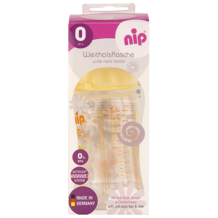 Бутылочка Nip пластиковая Unisex 260 мл