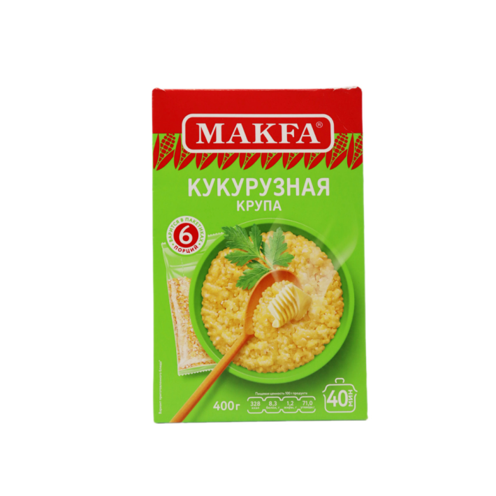 MAKFA КРУПА КУКУРУЗНАЯ 400ГР