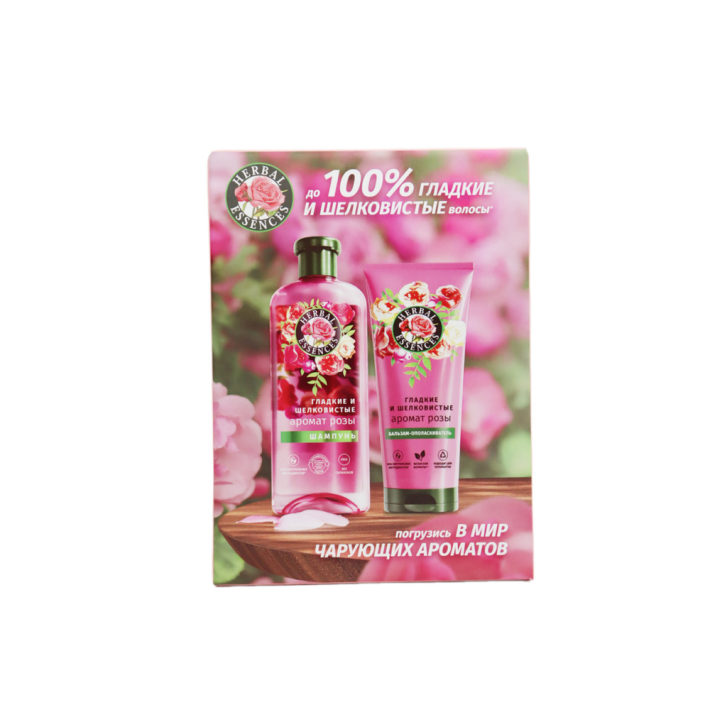 ПН HERBAL ESSENCES Ш-НЬ 250МЛ+БАЛЬЗАМ-ОПОЛАС 180МЛ АР РОЗЫ