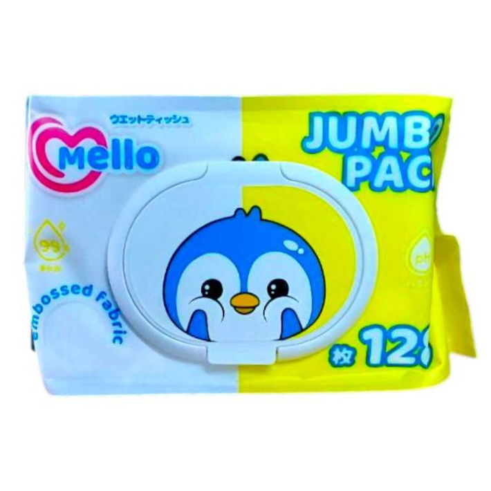 САЛФЕТКИ ВЛАЖНЫЕ MELLO 128ШТ