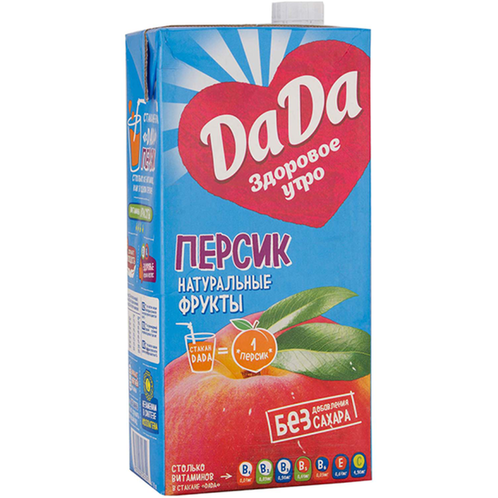 Сок Da-Da Day персик 1,9 л