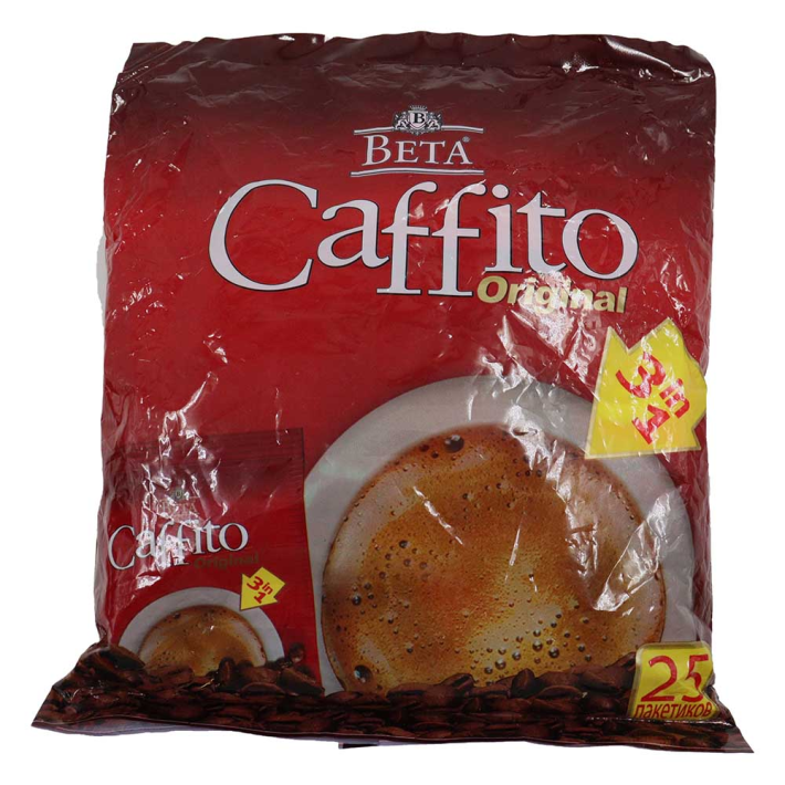 Кофе caffito ори гинал 3в1 25 шт