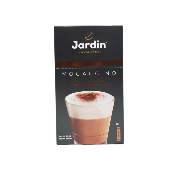 КОФЕ JARDIN 3В1 МОКАЧИНО ПРЕМИАЛЬНЫЙ МИКС 15ГР