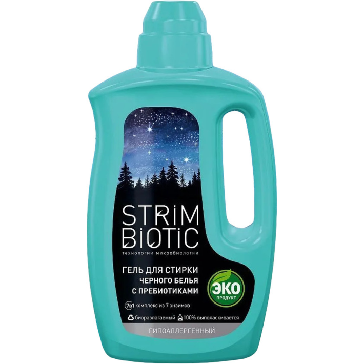 STRIMBIOTIC ГЕЛЬ ДЛЯ СТИРКИ ДЛЯ ЧЕРНОГО БЕЛЬЯ 1000МЛ