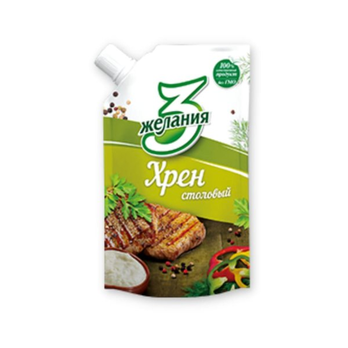 Хрен 3 Желания Cтоловый 140 г