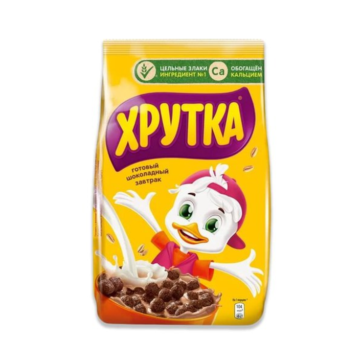 СУХИЕ ЗАВТРАКИ ХРУТКА ШОКОЛАДНЫЙ 650ГР