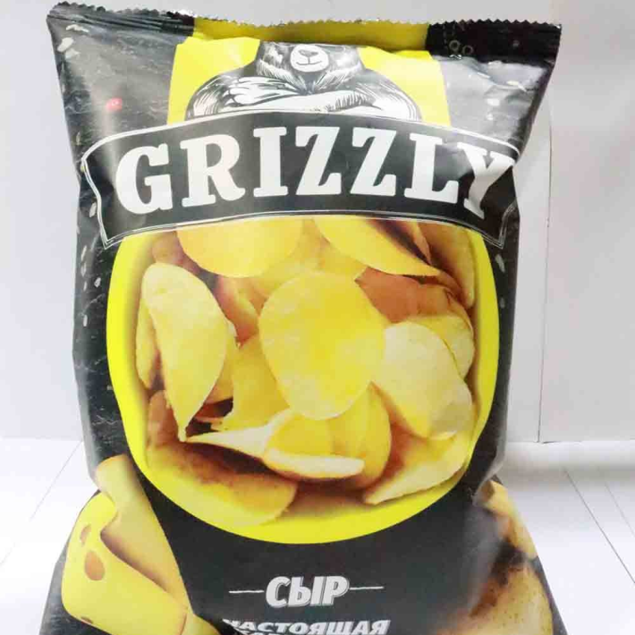 Чипсы Grizzly со вкусом сыра 110 г