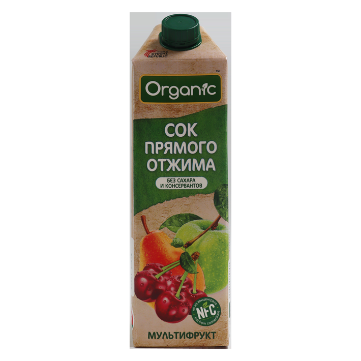 Сок Organic мультифрукт 1 л