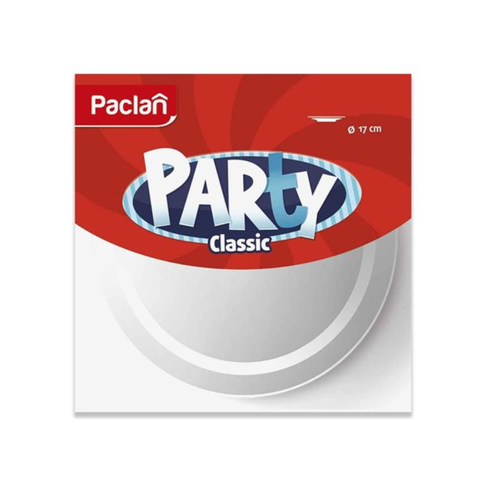 Тарелка Рaclan Рarty пластмассовая белые