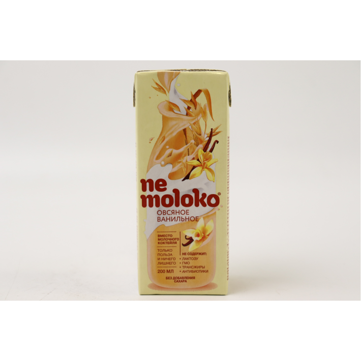 НАПИТОК ОВСЯНЫЙ NEMOLOKO ВАНИЛЬНЫЙ 0,2Л