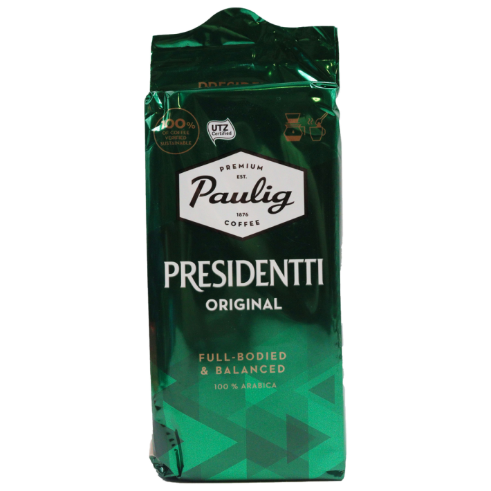 Кофе Paulig президент молотый 250 г