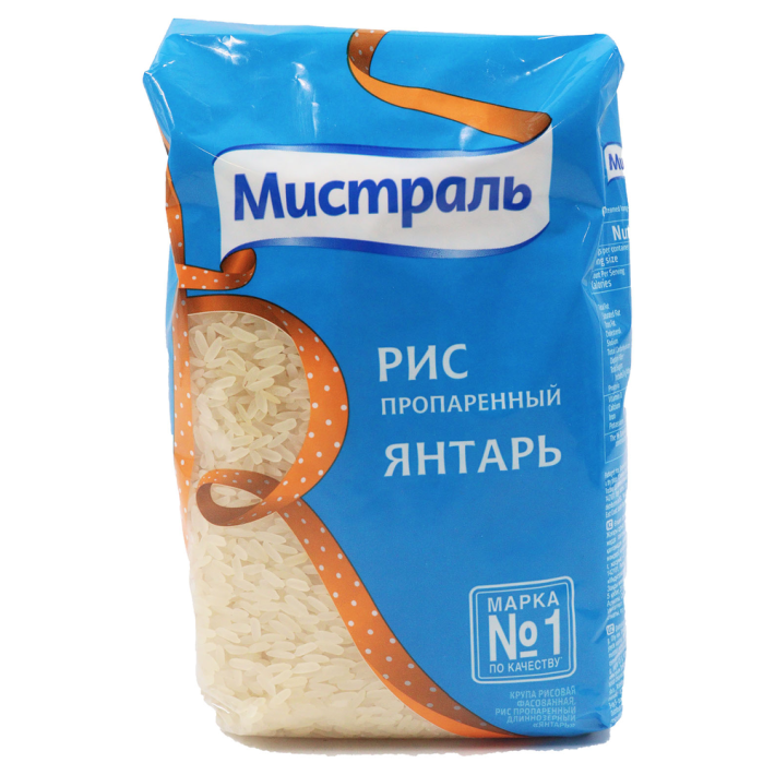Рис Мистраль янтарь 900 г
