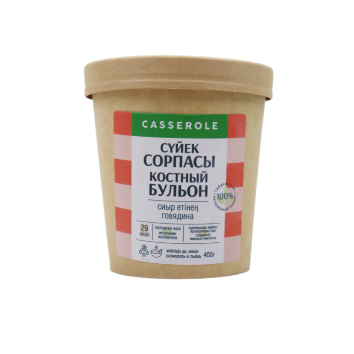 КОСТНЫЙ БУЛЬОН CASSEROLE ГОВЯДИНА 400ГР
