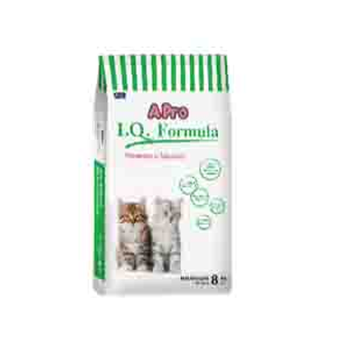 КОРМ ДЛЯ КОТЯТ АПРО IQ ЯГНЕНОК С МОЛОКОМ 8КГ