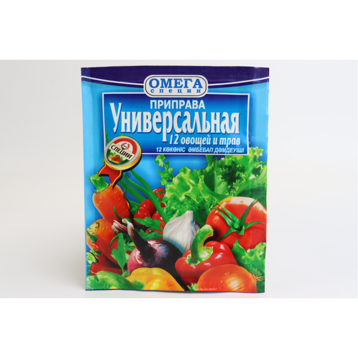 Приправа Омега универсальный  12 овощей трав 20 г