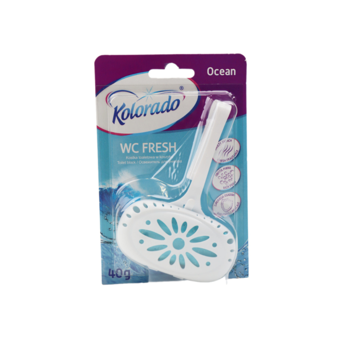 ТУАЛЕТНЫЙ БЛОК KOLORADO WC FRESH МОРСКОЙ 40Г