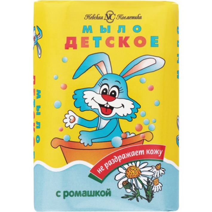 Детское мыло Невская Косметика с Ромашкой 90 г