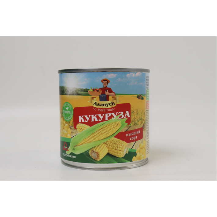 КУКУРУЗА ТМ ASANYCH 3Ж/Б КЛЮЧ 425МЛ