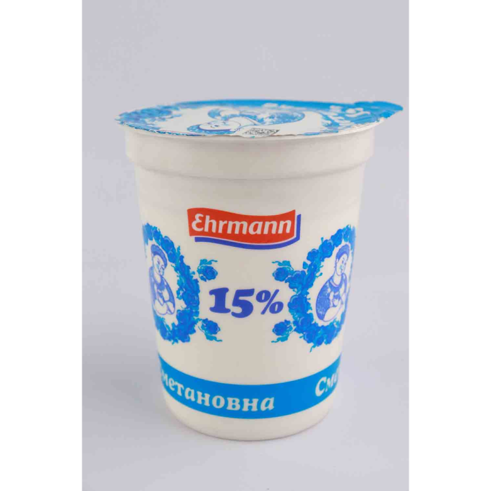 Сметана Сметановна 15% 375 г