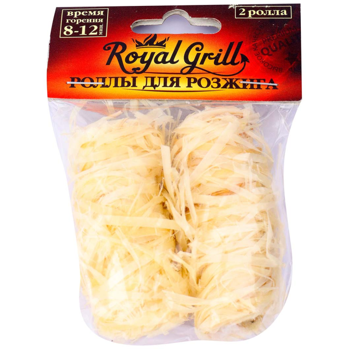 РОЛЛЫ ПРООПТИМ ROYALGRILL ДЛЯ РОЗЖИГА 2ШТ