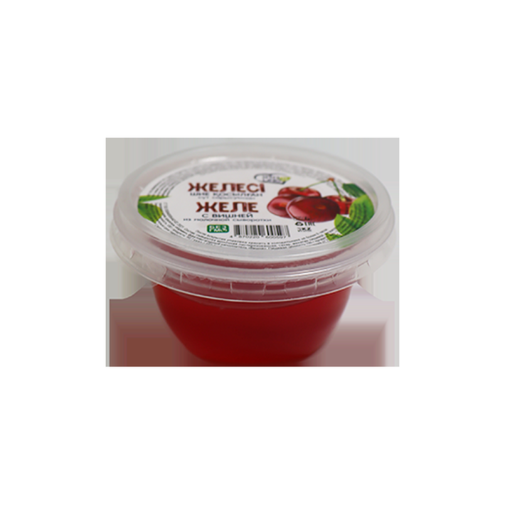 ЖЕЛЕ IMMUNO FIT ИЗ МОЛ СЫВОРОТКИ ВКУС ВИШНЯ 140ГР