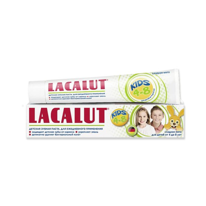 Зубная паста Lacalut kids для детей от 4 до 8 лет, 50 мл