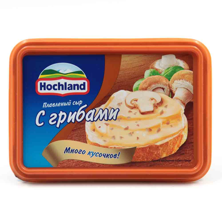 Сыр плавленый с грибами ванн Hochland 200 г