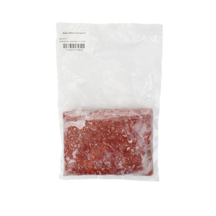 ФАРШ ПОСТНЫЙ ГОВЯЖИЙ MEAT TO EAT 500ГР