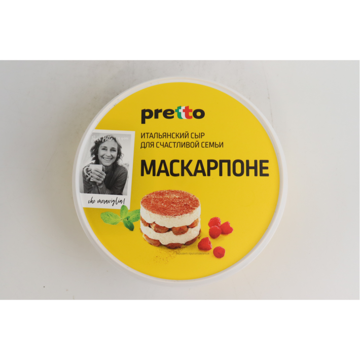 Сыр маскарпоне Pretto 80% 250 г