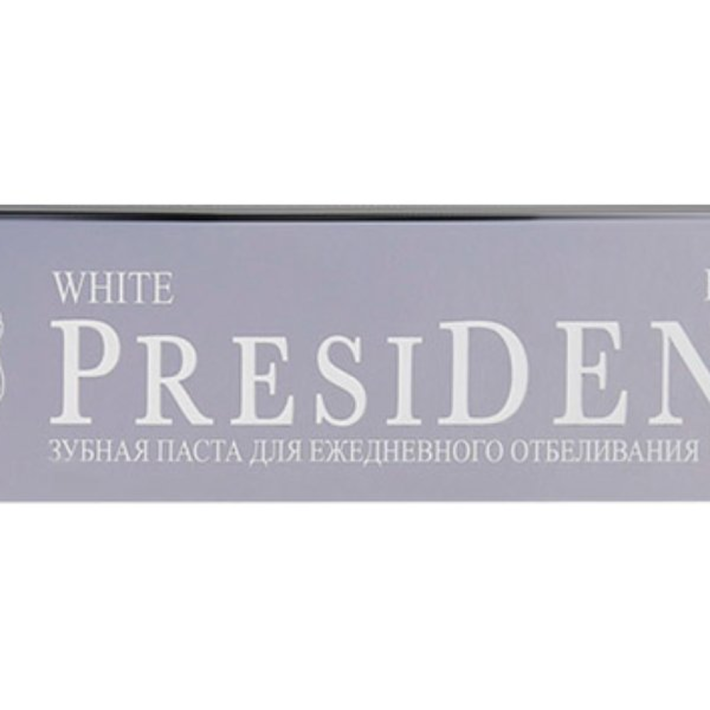 Паста зубная President white 75 мл