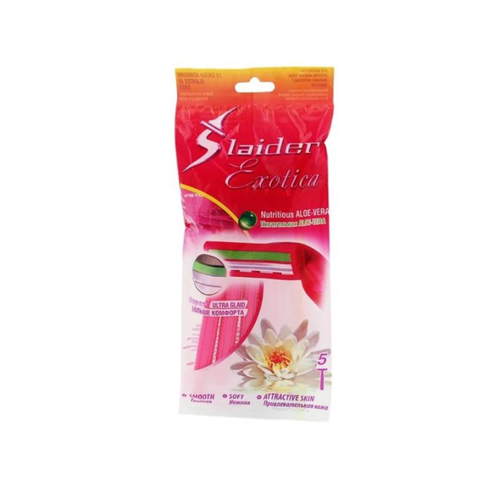 Станки одноразовый Slaider exotica 5 шт