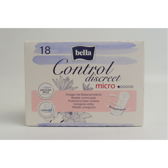 ПРОКЛАДКИ УРОЛОГИЧЕСКИЕ BELLA CONTROL DISCREET MICRO 18ШТ