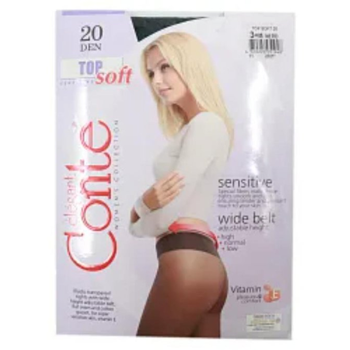Колготки женские Top soft 20 den 3 размер nero
