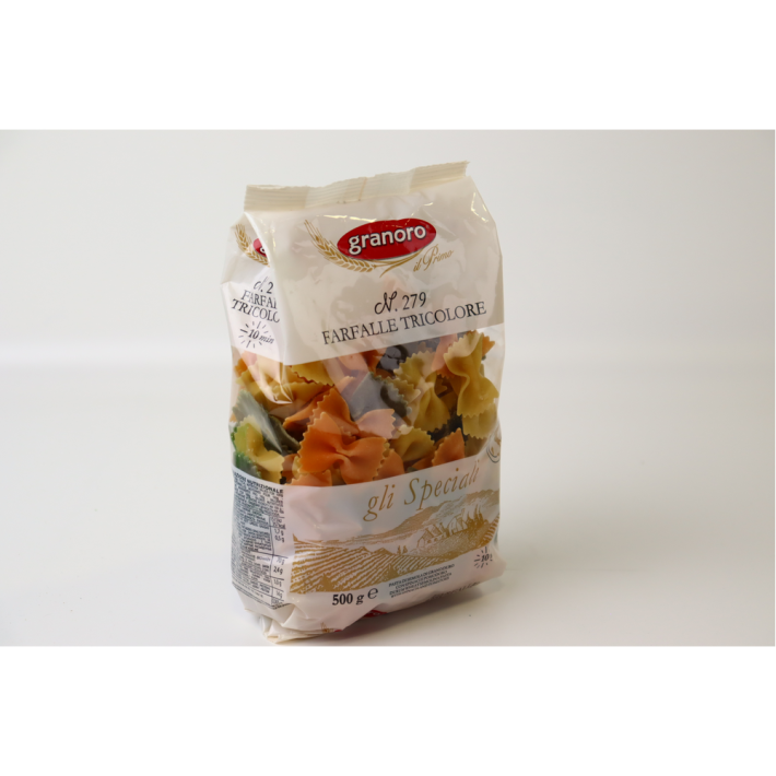 Макаронные изделия granoro farfalle tricolore №279 500 г