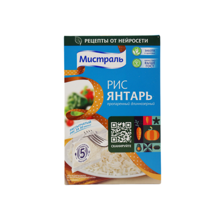 Рис Мистраль янтарь 80 г