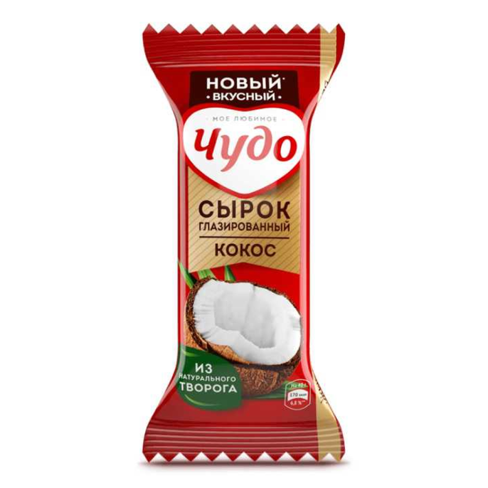 Сырок Чудо глазированный кокос 23% 40 г