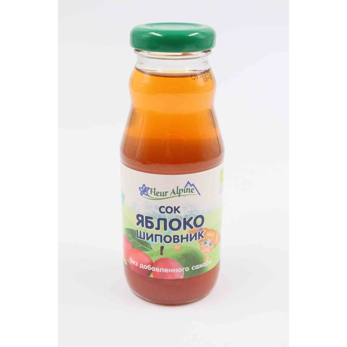 Сок Fleur Alpine органик Яблоко-Шиповник с 5 месяца 200 мл