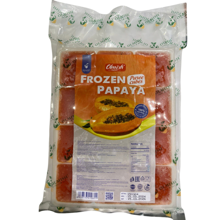 ПЮРЕ ИЗ ПАПАЙИ OLMISH КУБ ЗАМ 500ГР