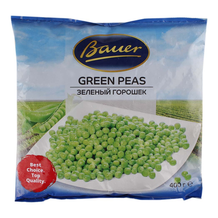 Зеленый горошек Bauer 400 г