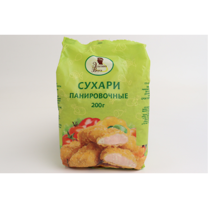СУХАРИ ПАНИРОВОЧНЫЕ ЭСТЕТИКА ВКУСА 200ГР