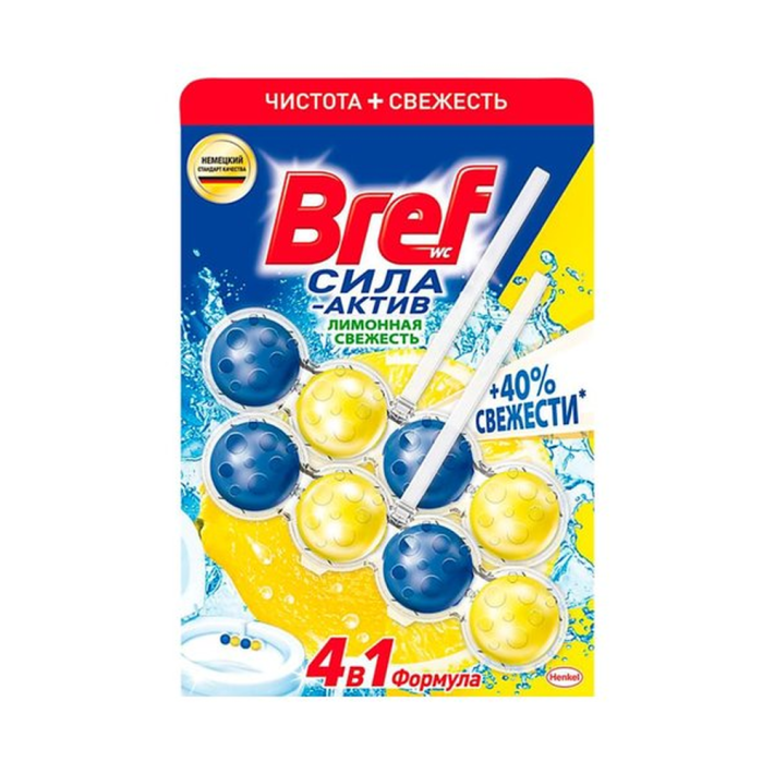 Bref сила-актив лимонная свежесть 50 г