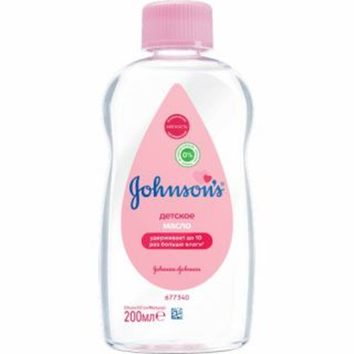 МАСЛО ДЕТСКОЕ JOHNSON'S 200МЛ TR