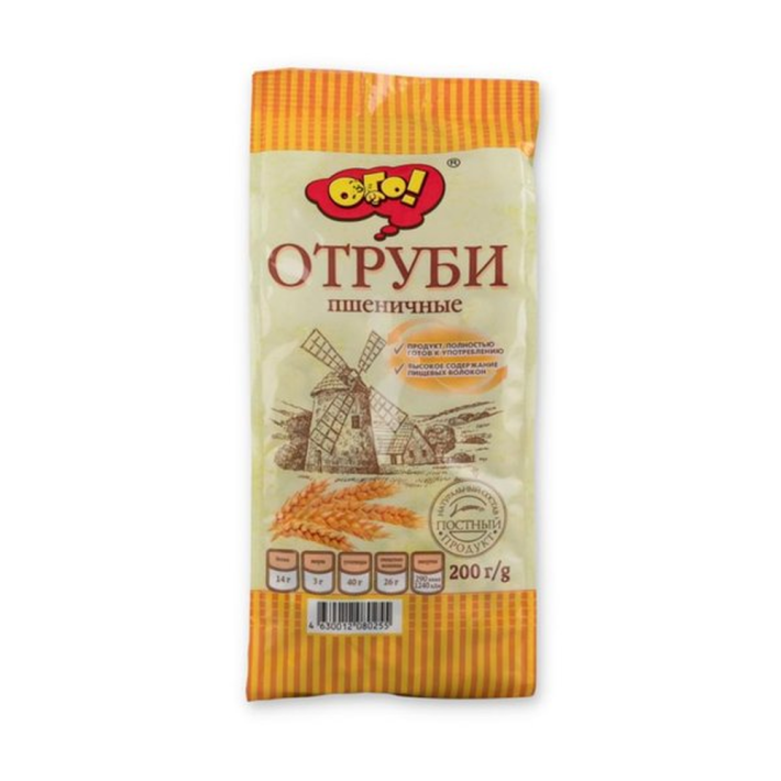 Отруби Ого! пшеничные 200 г